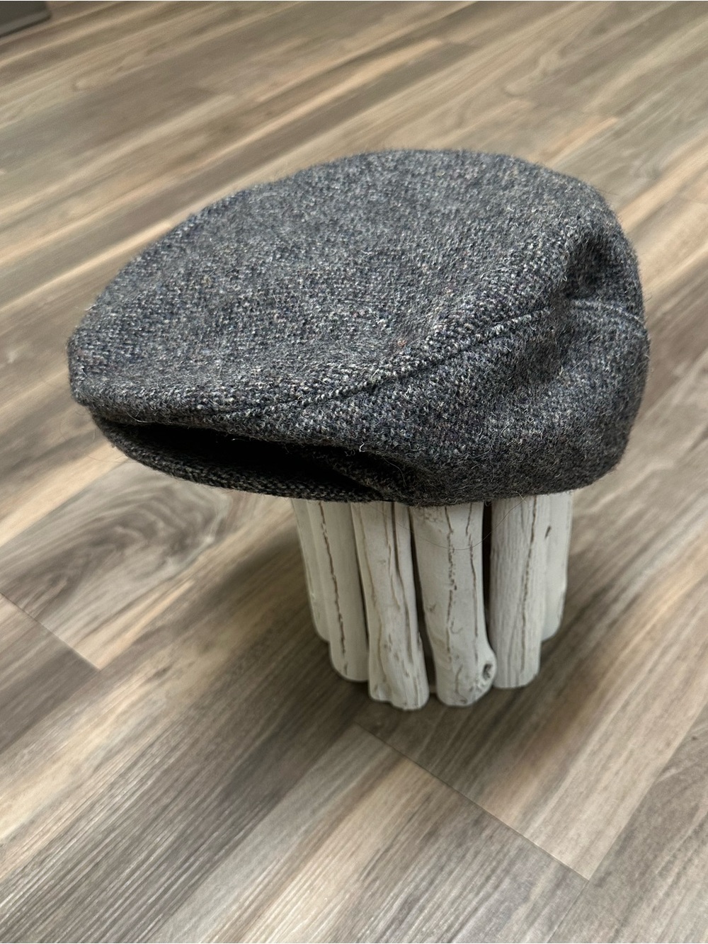 Vintage Pendleton Gray Wool Flat Cap